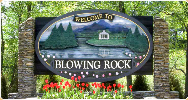 Fun things to do in Brevard NC : Blowing Rock, NC.