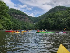 Bear Lake Sea Kayaking in Brevard NC. 
