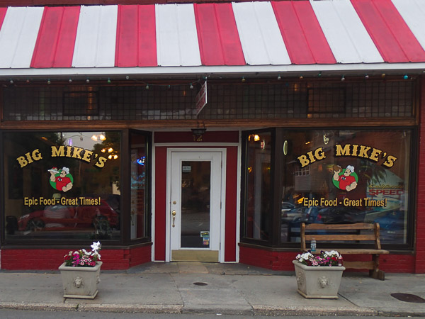 Big Mikes Restaurant Brevard NC. 