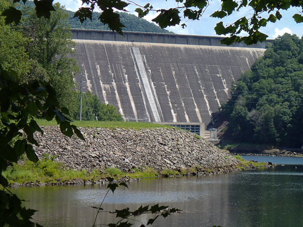 Fontana Dam in Fontana, NC. 