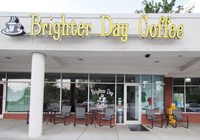 Fun things to do in Brevard NC : brighter day coffee.