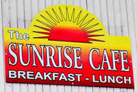 Fun things to do in Brevard NC : sunrise cafe, 